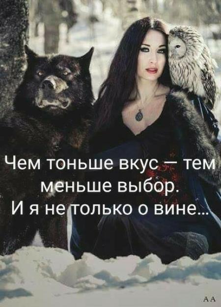 Чем Тоньше Вкус Тем Меньше Выбор