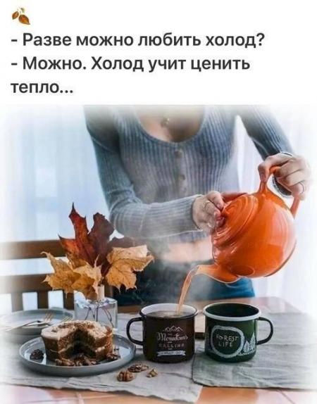 Разве можно любить холод Можно Холод учит ценить тепло - выпуск №1470223